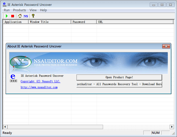 IE Asterisk Password Uncover 官方版