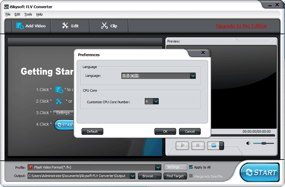 iSkysoft FLV Converter 官方版