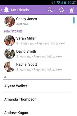 Snapchat 安卓版
