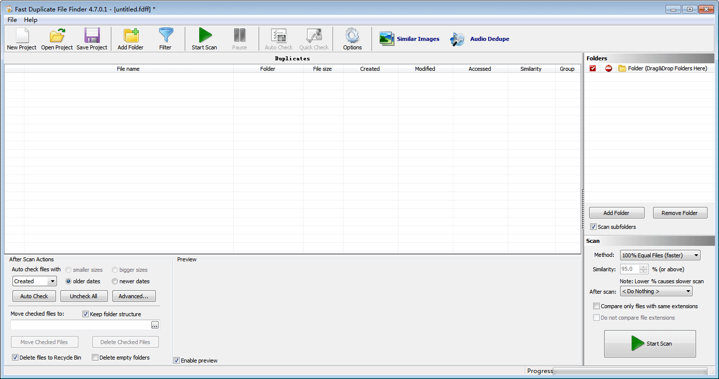 Fast Duplicate File Finder 官方版