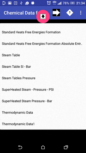 Chemical Data 安卓版