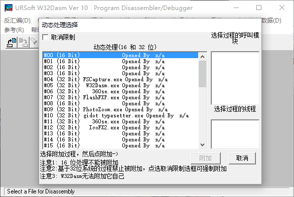 w32Dasm 黄金中文版