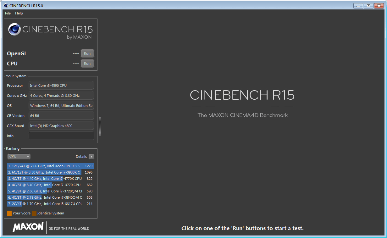 CineBench 官方版