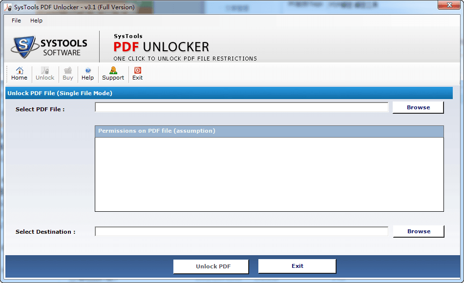 PDF Unlocker 绿色版