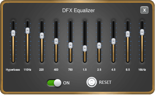 DFX音效增强软件 新汉化破解版V12.023
