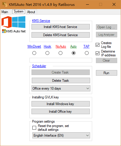 KMSAutoNet2015 绿色汉化版V1.4.9