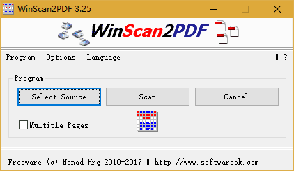 WinScan2PDF 绿色版V3.25