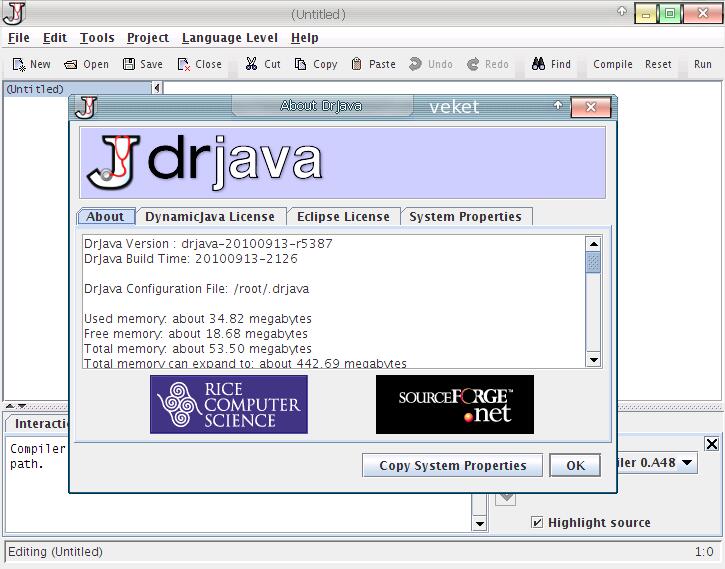 DrJava(轻量级Java开发工具) 新版