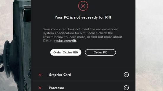 Oculus Rift Compatibility Tool