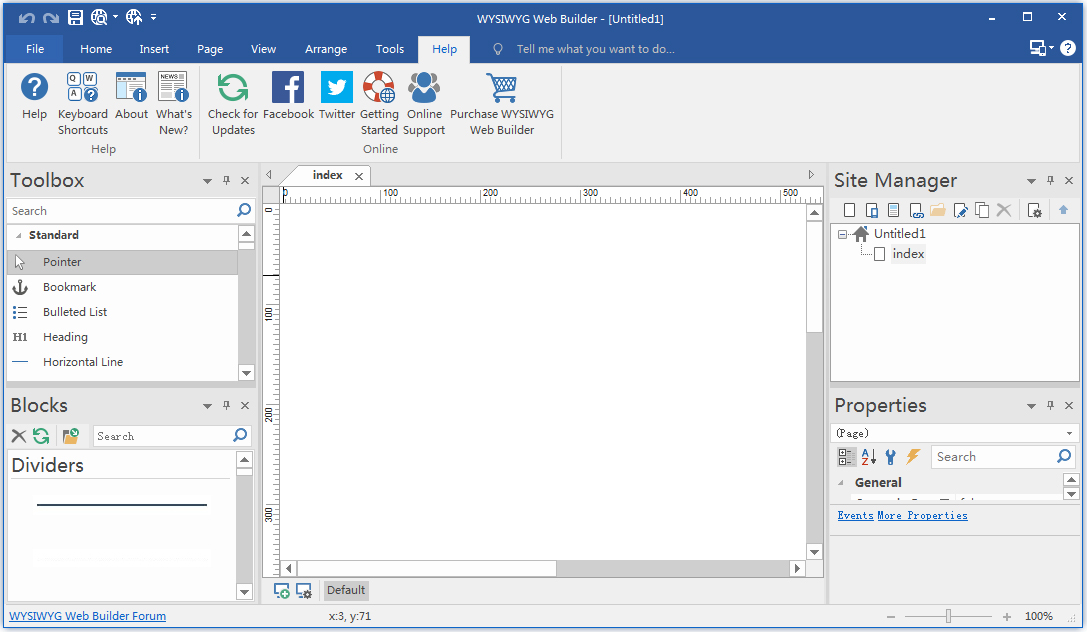 WYSIWYG Web Builder(网页生成工具) V14.3.2